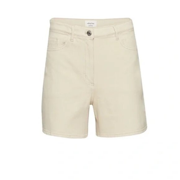 Aritzia Wilfred Free Shorts Denim Jean High Rise Waist Coastal Cowgirl Preppy - Picture 6 of 6